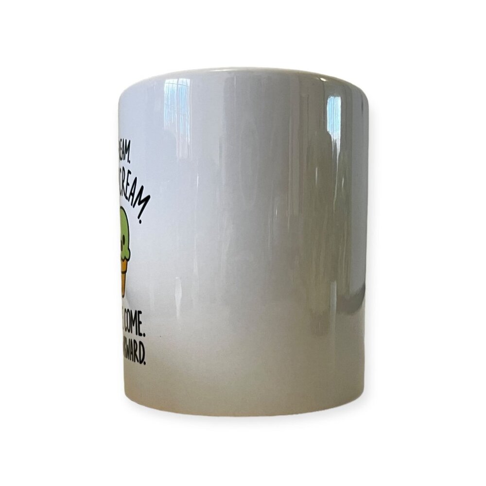 Sarcastic Mug, I Scream You Scream Police Come It's Awkward Coffee Mug 8 Oz. - Picture 3 of 6